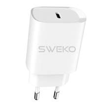 Ladda upp bild i Gallerivisning, iPhone Snabbladdare Lightning 1m 20W för iPhone • iPad • iPod SWEKO