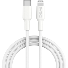 Ladda upp bild i Gallerivisning, iPhone Snabbladdare Lightning 1m 20W för iPhone • iPad • iPod SWEKO